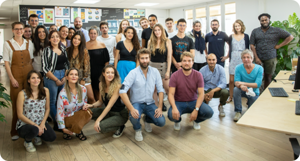 Photo des membres de l'équipe Qilibri.